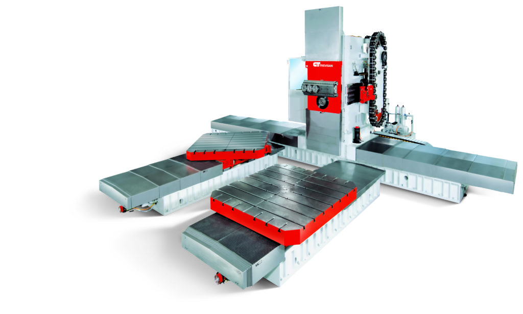 The DS1200-1500 Machining Center with 5 axes, capable of adding a 6th axis as needed.